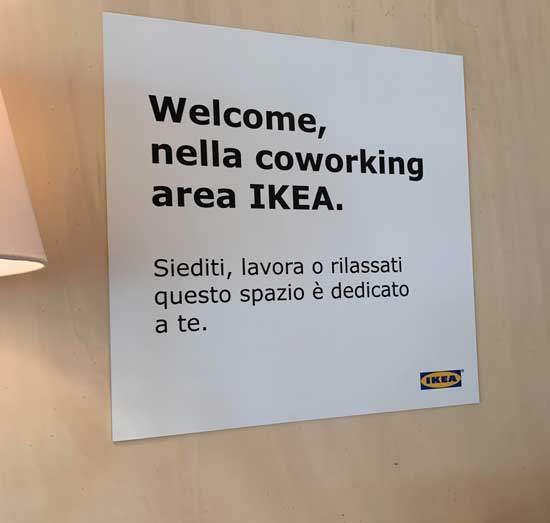 Area Coworking Ikea